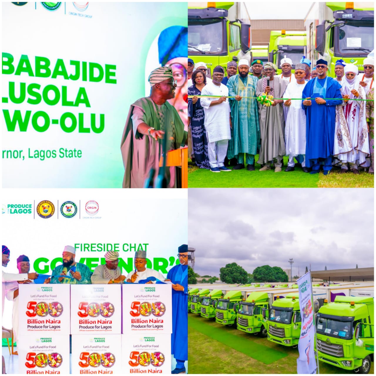 Sanwo-Olu Launches ₦500 Billion 'Produce for Lagos' Initiative to Boost Food Security, Agricultural Investment