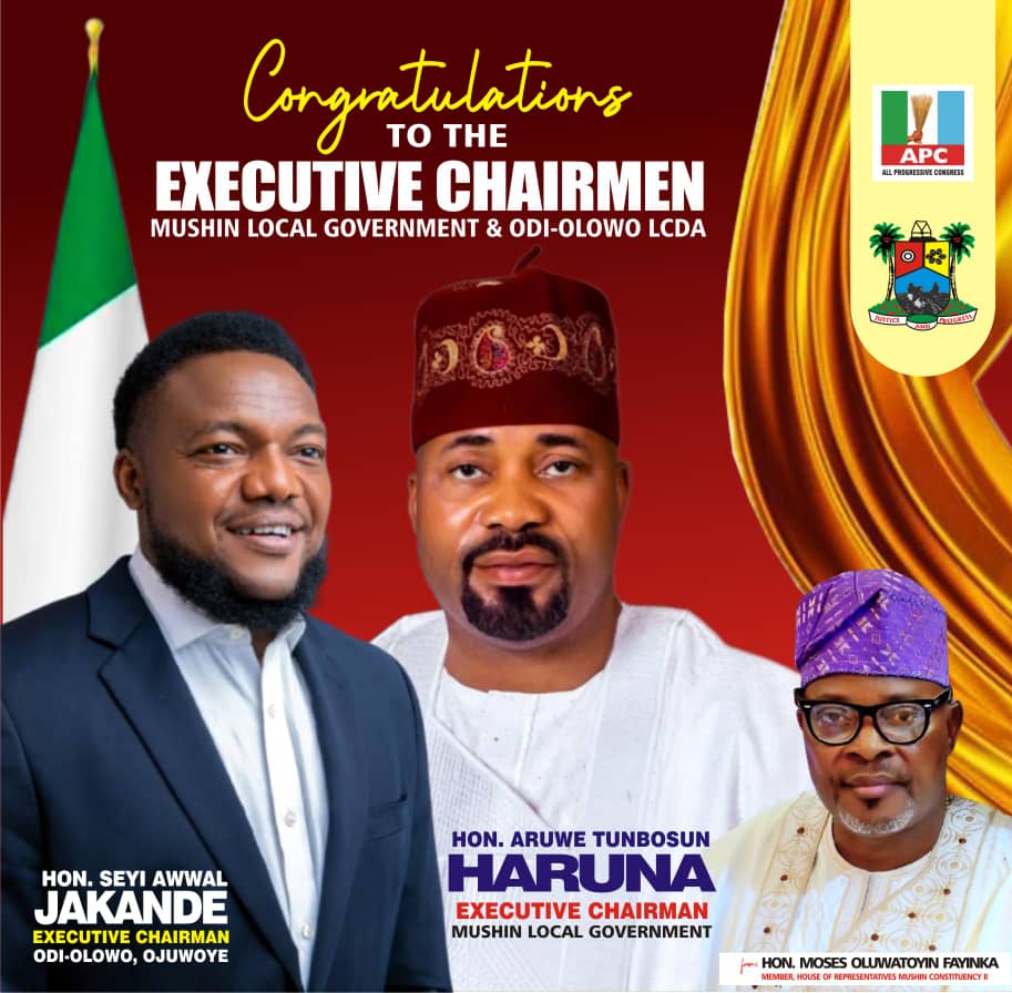 Hon. Fayinka Congratulates Newly Sworn-in Chairmen, Councilors of Mushin, Odi-Olowo