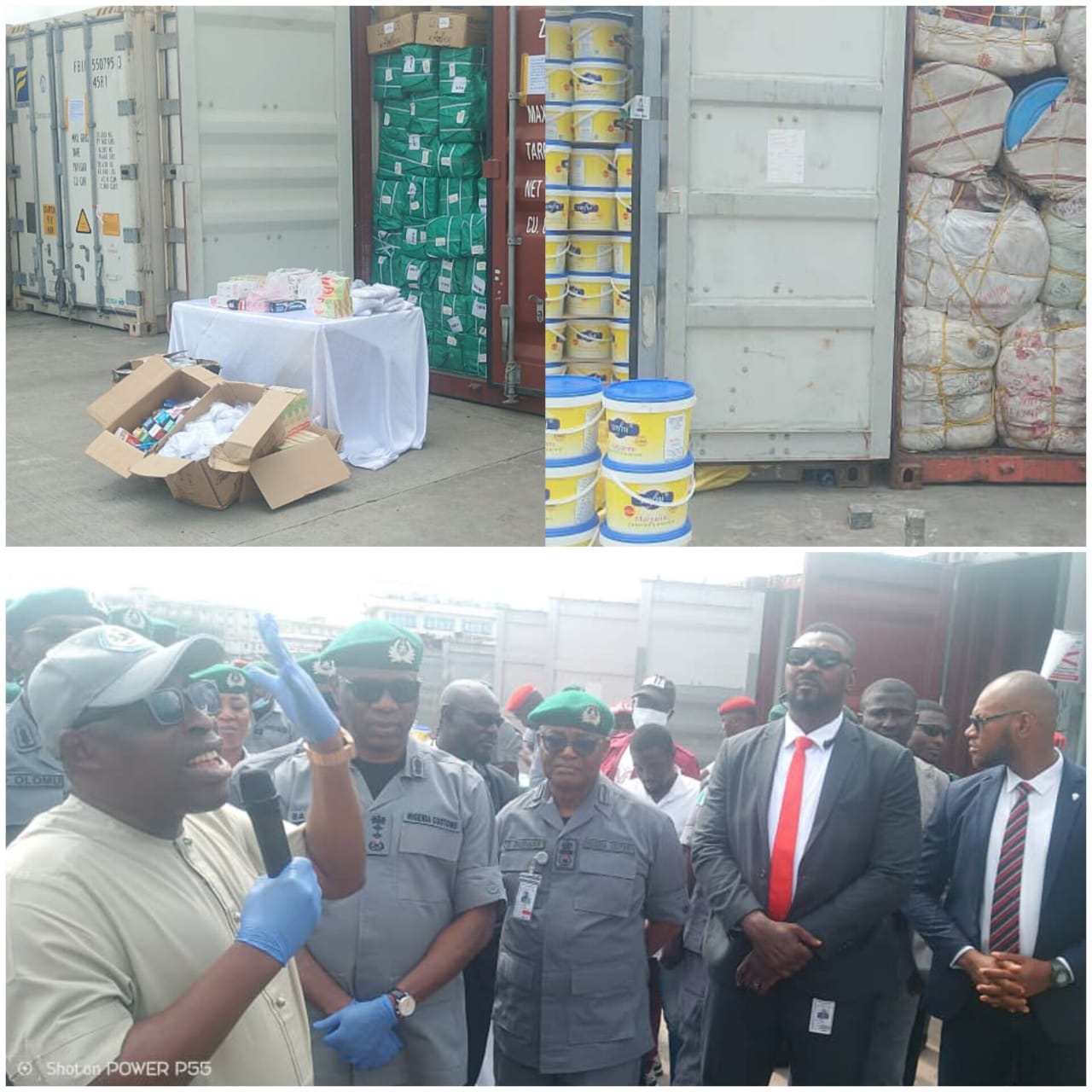 Customs Seizes 16 Containers of Arms, Ammunition, Prohibited Goods at Apapa Port