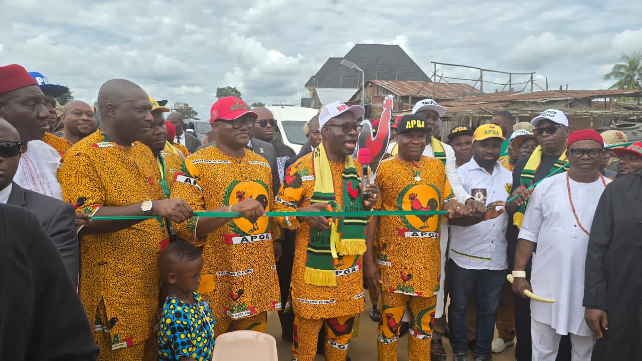 Soludo Fulfills Promise, Inaugurates13km Road Leading to Nzam