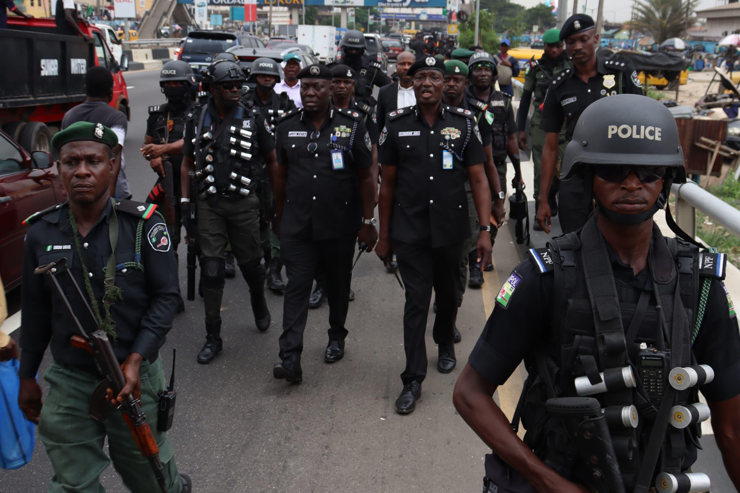 Lagos Police Commissioner Restores Order on 3rd Mainland Bridge After Protest