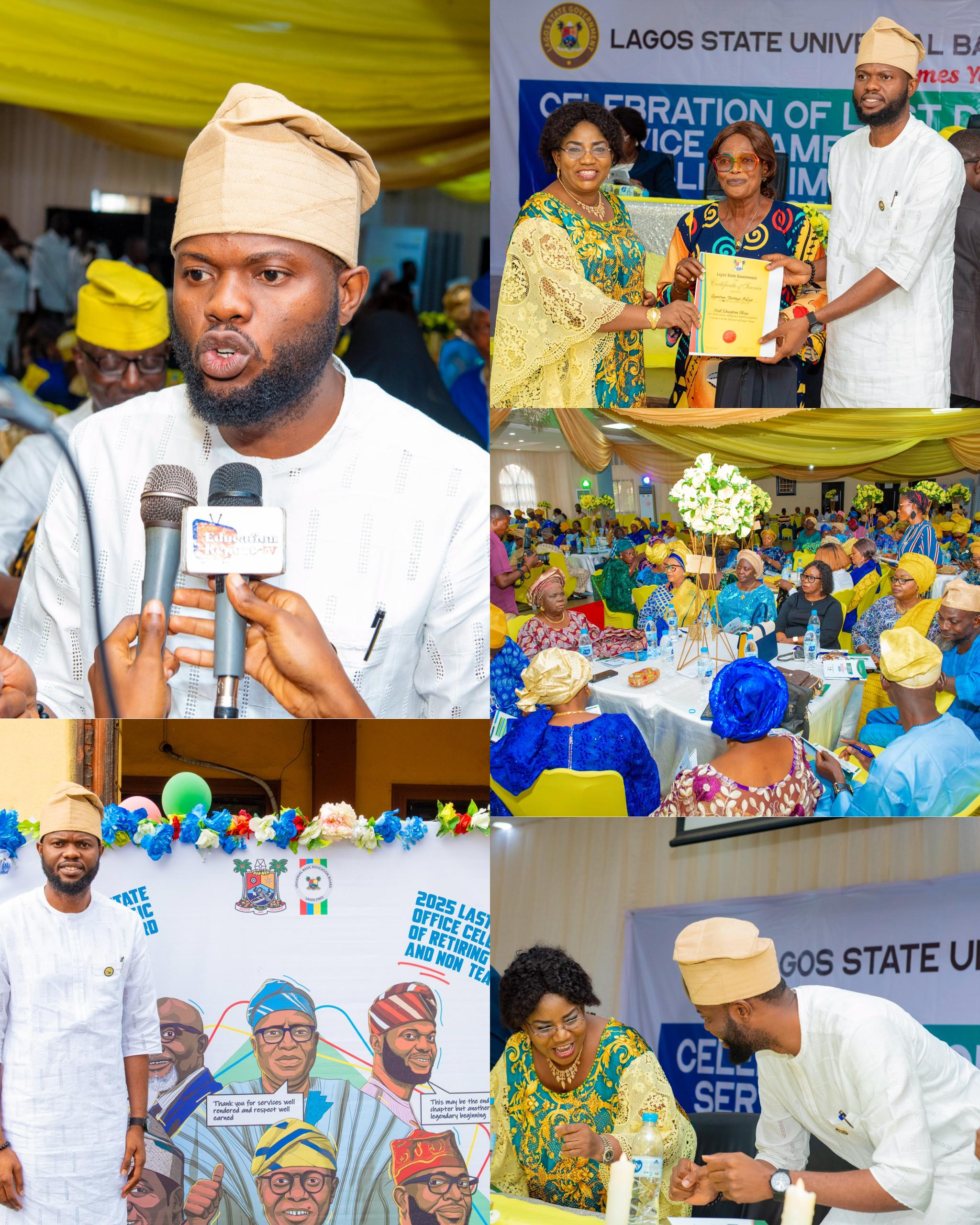 LASUBEB Honours Retiring Primary School Staff