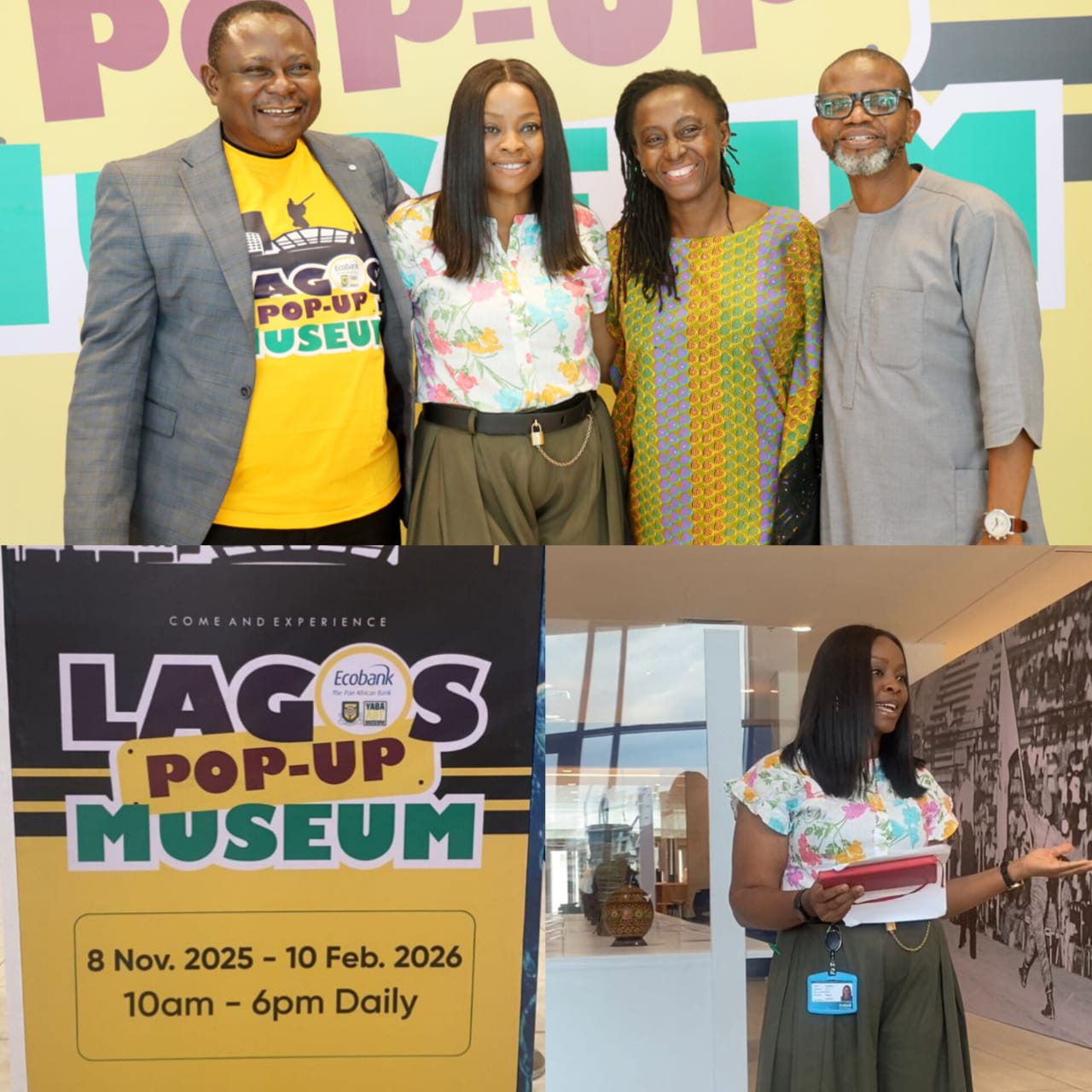 Ecobank, YabaTech Launch Lagos Pop-Up Museum, Strengthens Commitment to Heritage, Creativity, Youth Development