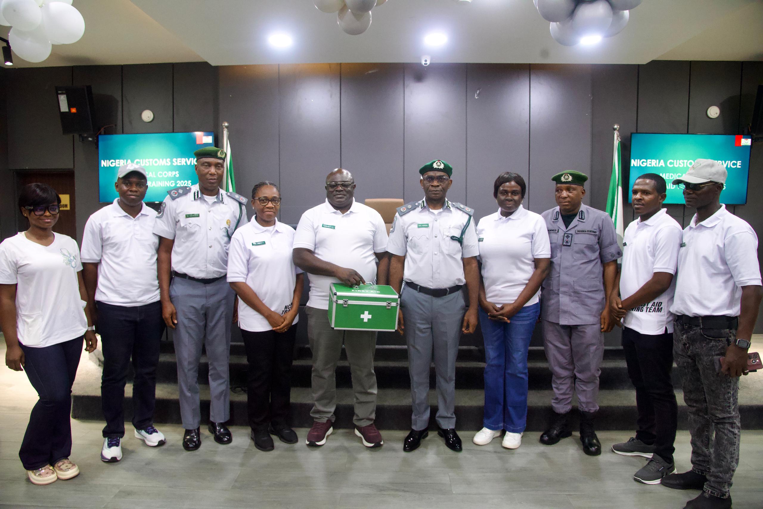 Customs Apapa Command Trains Officers on First Aid Skills