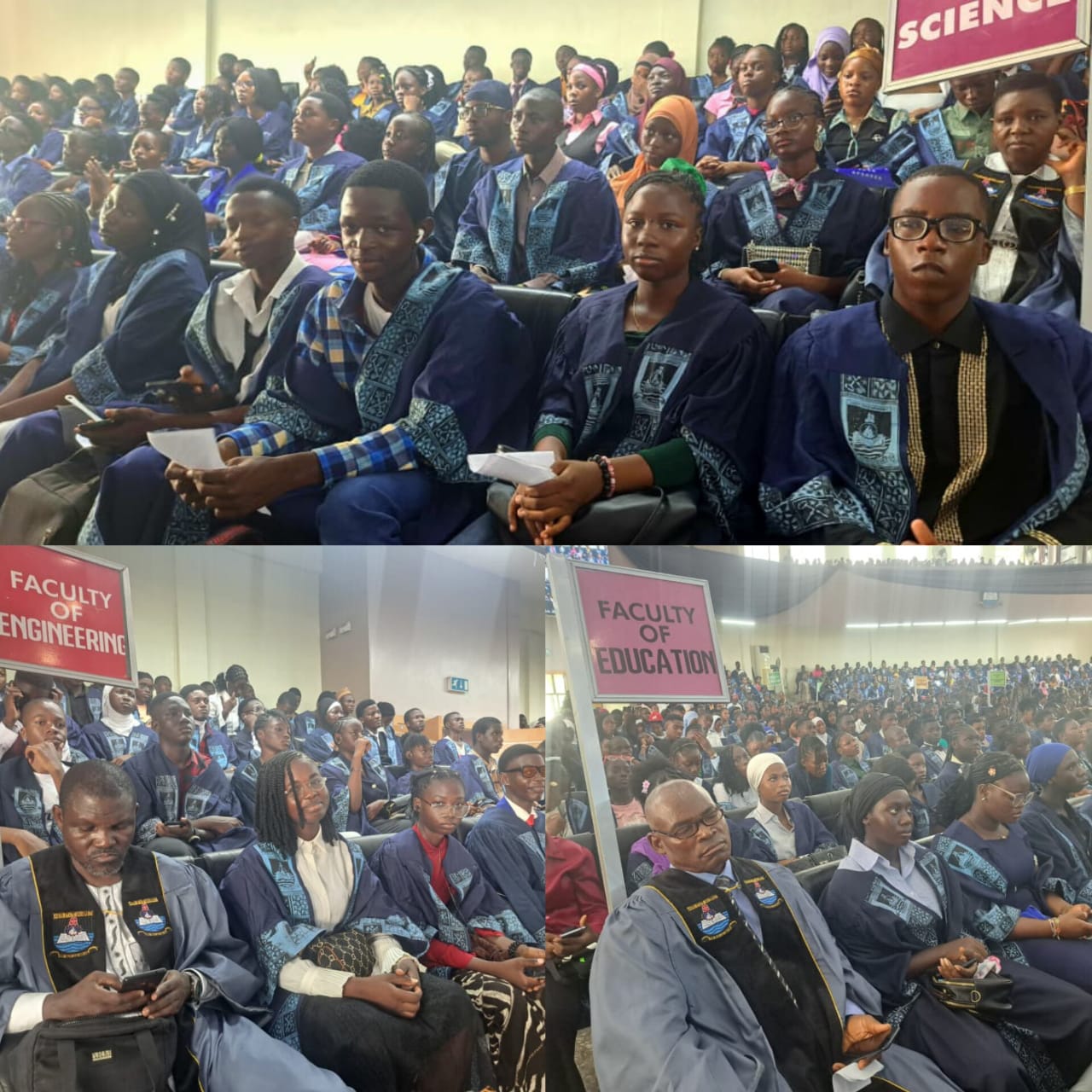 VC Charges Freshers on Discipline, Excellence as LASU Matriculates 14,893 Students for 2025/2026 Session