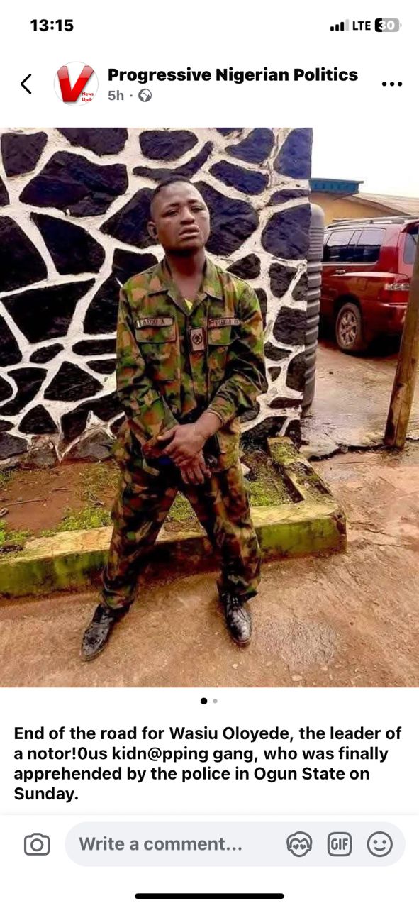 Ogun Police Debunk Viral Image, Reveal Links To 2021 Incident