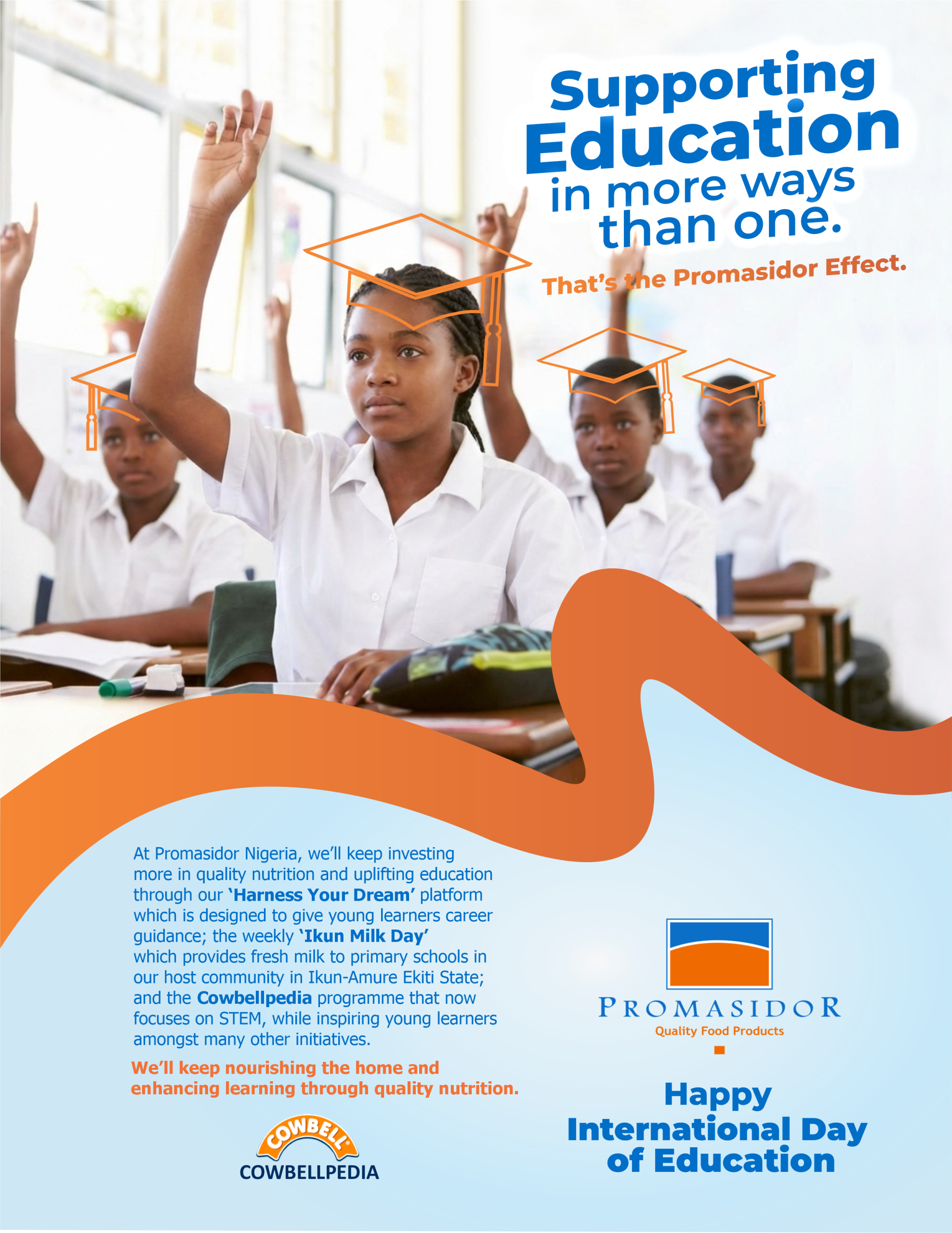 IDE: Promasidor Reaffirms Commitment to Child Nutrition, Learning