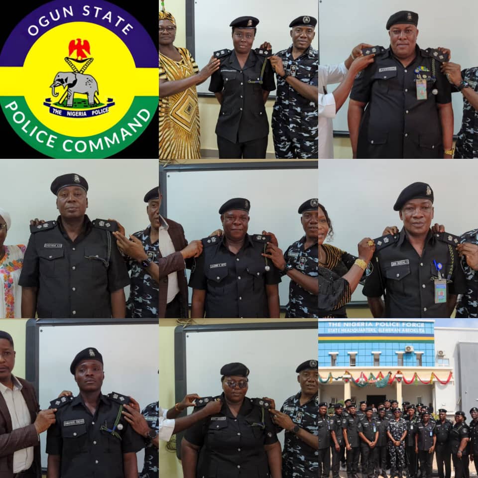 Ogun Police Command Decorates 18 Newly Promoted Chief Superintendents
