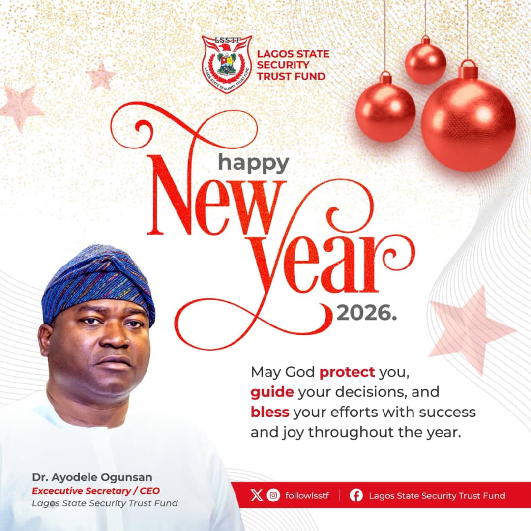 LSSTF Hails Donors, Corporate Partners, Sets Agenda for Safer Lagos in 2026