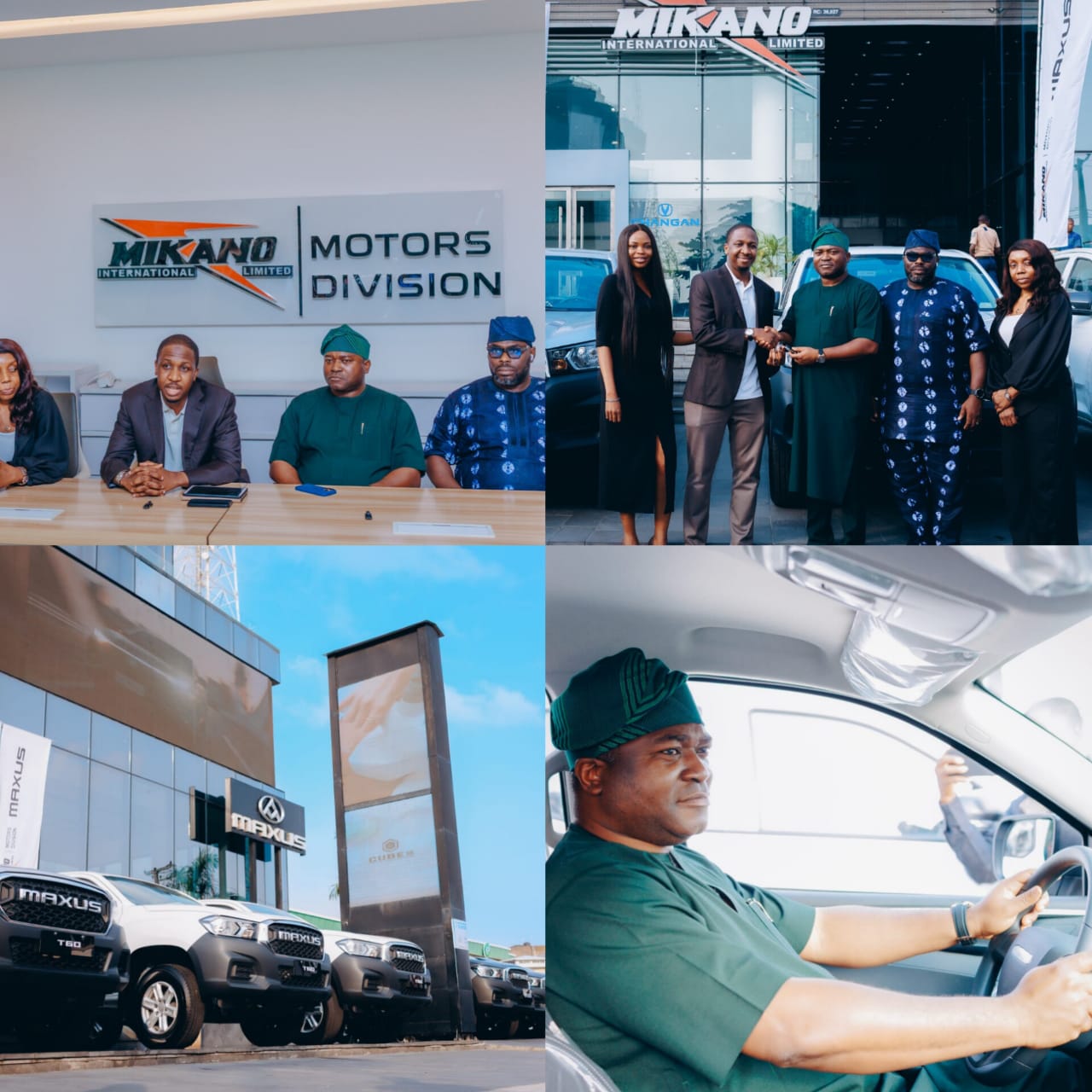 Mikano Motors Donates Max Pickup Vehicles to Lagos Security Trust Fund