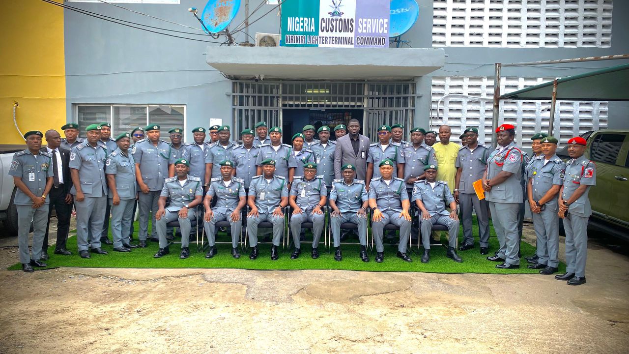 ACG Babandede Charges Kirikiri Lighter Terminal Officers on Discipline, Integrity, Service Delivery The Assistant Comptroller-General of Customs (ACG) in charge of Zone A, Mohammed Babandede, has charged officers of the Kirikiri Lighter Terminal (KLT) Area Command of the Nigeria Customs Service to uphold discipline, integrity and professionalism in the discharge of their duties. Babandede gave the charge on Wednesday, February 4, 2026, during a strategic operational visit to the Command aimed at enhancing efficiency and improving overall service delivery. He was received by the Acting Customs Area Controller of the Kirikiri Lighter Terminal Area Command, Deputy Comptroller Bolaji Lukman Adigun, who described the visit as timely and highly motivating for officers and men of the Command. In his welcome remarks, Deputy Comptroller Adigun expressed appreciation to the ACG for the visit, assuring him of the Command’s unwavering commitment to revenue generation, enforcement and trade facilitation in line with the vision and policy thrust of the Nigeria Customs Service. Addressing officers, ACG Babandede stressed the importance of discipline, dedication, integrity and teamwork, noting that these values remain critical to effective customs administration. He urged officers to remain vigilant, adhere strictly to operational procedures, adapt to evolving trade and border management challenges, and embrace innovation and accountability in all areas of operation. The ACG also reviewed the Command’s revenue profile, enforcement activities and stakeholder engagement efforts. He interacted with officers on the ground, observed daily operations and offered practical guidance on strengthening performance, improving service standards and sustaining public confidence in the Service. Deputy Comptroller Adigun, in his response, described the visit as a defining moment for the Command, noting that the insights and guidance provided by the ACG would help sharpen operational focus and boost efficiency. He reaffirmed the commitment of the Kirikiri Lighter Terminal Area Command to continuous improvement, effective support for the objectives of the Nigeria Customs Service, protection of the national economy and facilitation of legitimate trade.