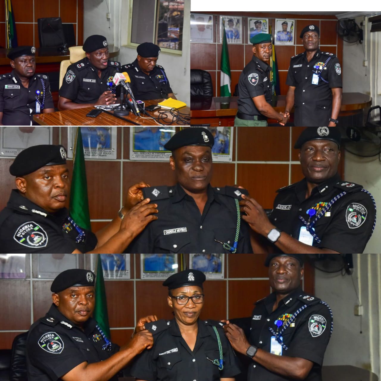 CP Jimoh Decorates 80 Newly Promoted Officers, Urges Professionalism