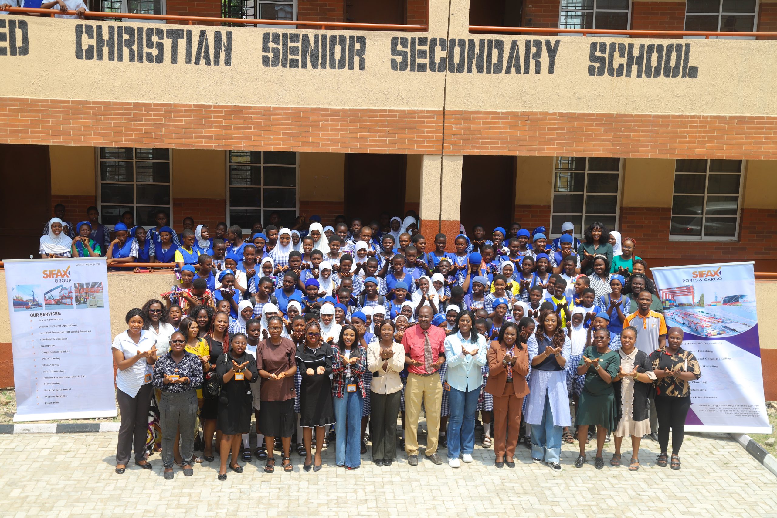 SIFAX Group Marks IWD 2026 with School Outreach, Staff Empowerment, Food Donations