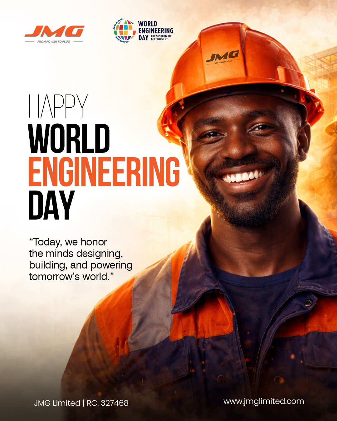 JMG Marks World Engineering Day, Pushes Smart, Sustainable Solutions