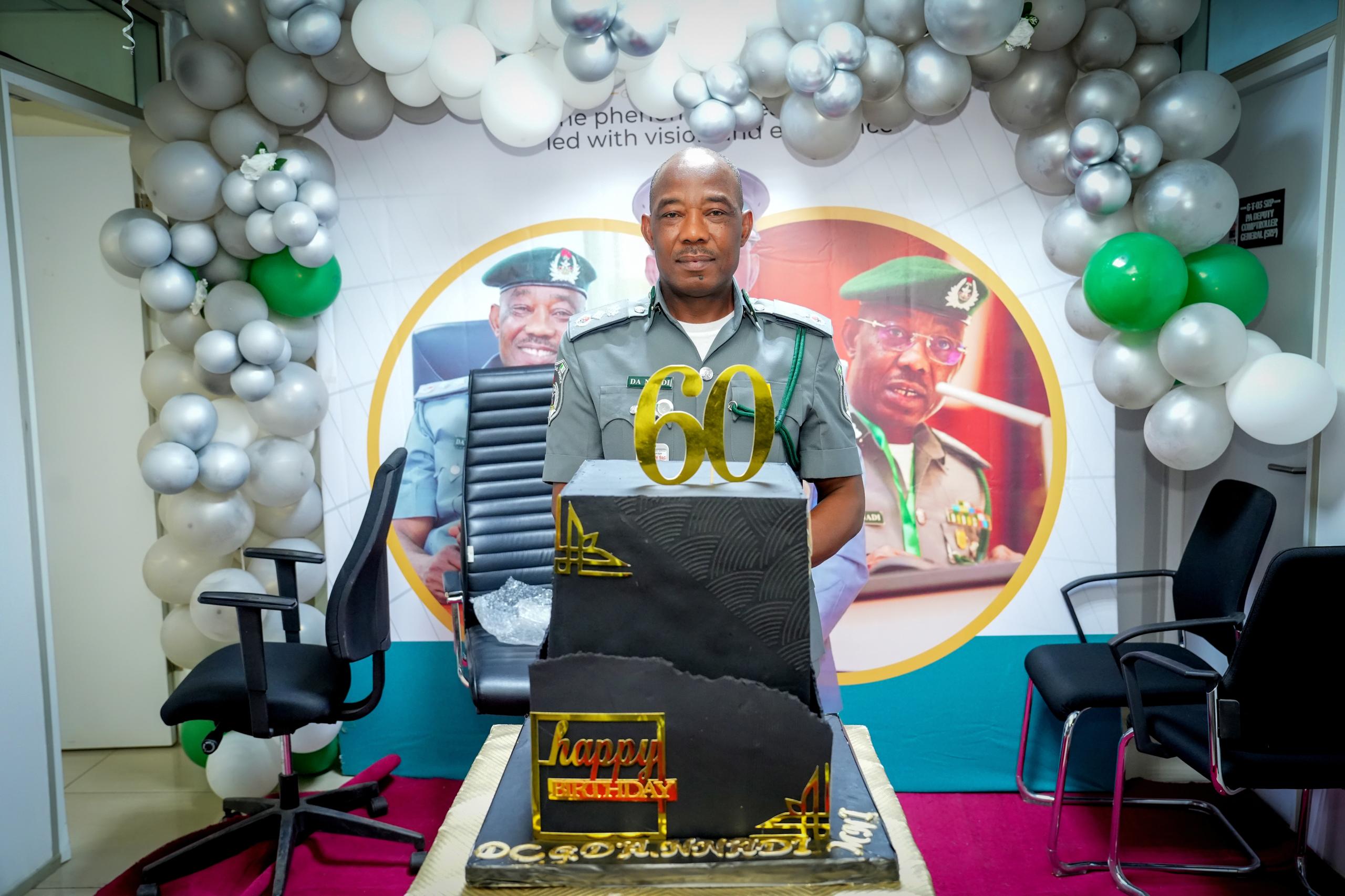 NCS Celebrates DCG Nnadi (Rtd) as Retirement Coincides with 60th Birthday