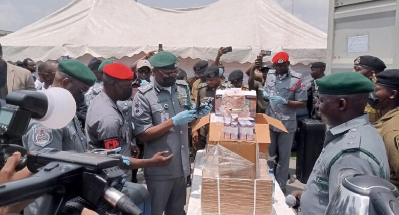 Customs Seizes ₦6.38bn Worth of Expired Drugs, Codeine, Cannabis at Apapa Port