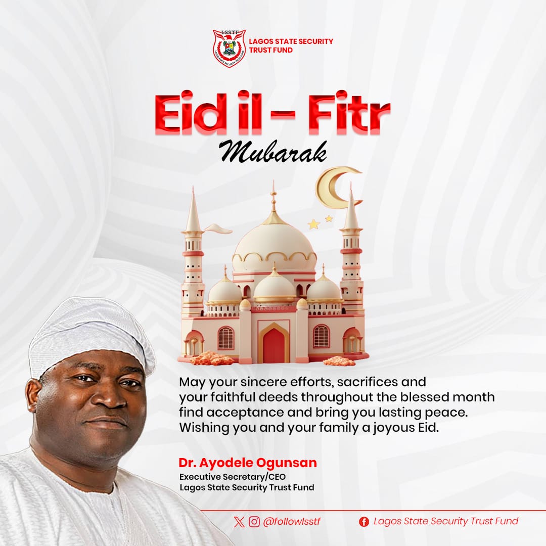 Ogunsan Felicitates Muslims on Eid-el-Fitr, Urges Support for Security Trust Fund