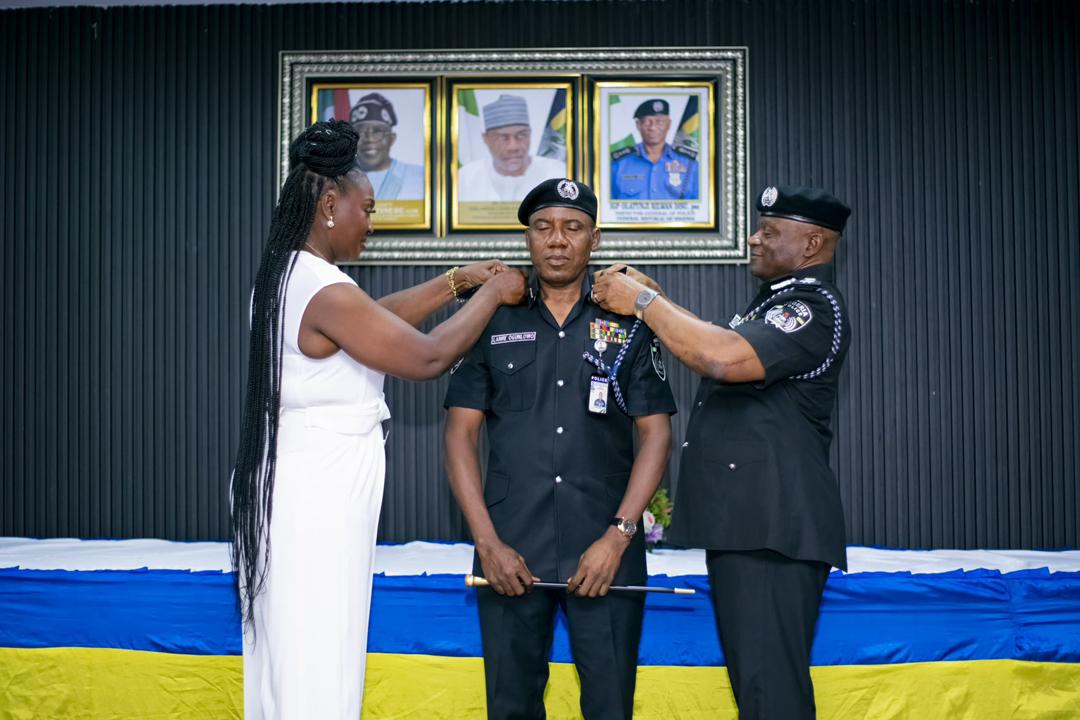 IGP DISU DECORATES NEWLY PROMOTED AIG OGUNLOWO
