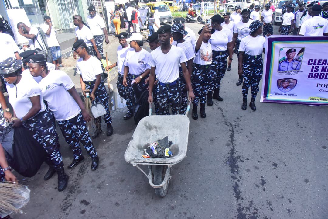Lagos Police Launch 2026 National Police Day with Sanitation Drive, Free Medical Outreach