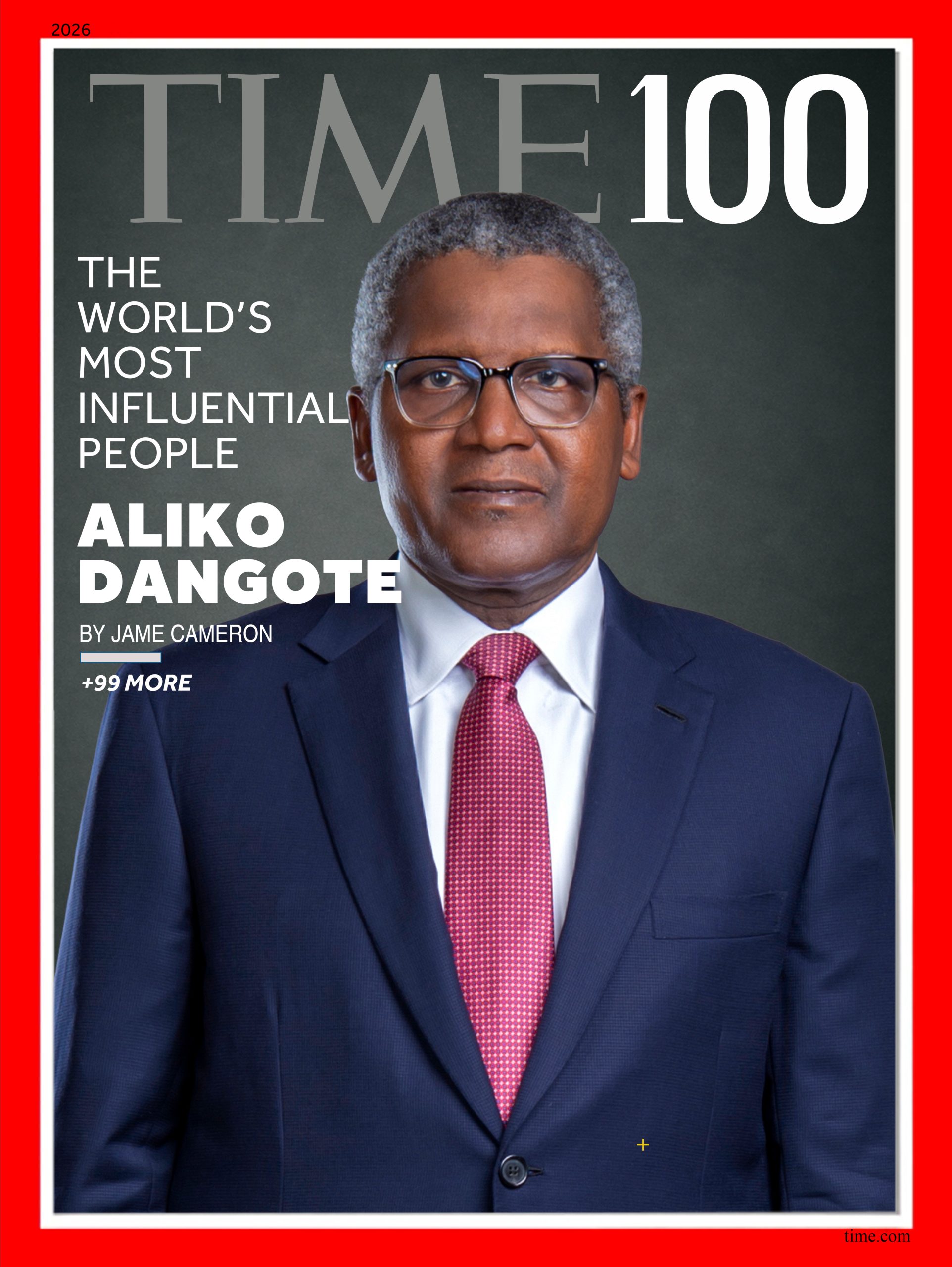 Dangote, Global Leaders Named in TIME 100 Most Influential People for 2026