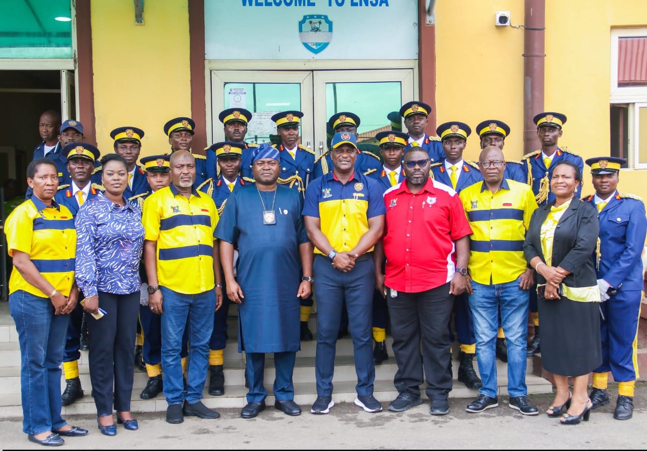 LSSTF Boss Ogunsan Visits LNSA, Commends Community Policing Model